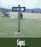 Protect Sign Posts from Decay